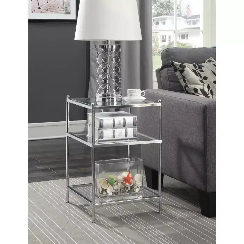 Royal Crest End Table - Johar Furniture