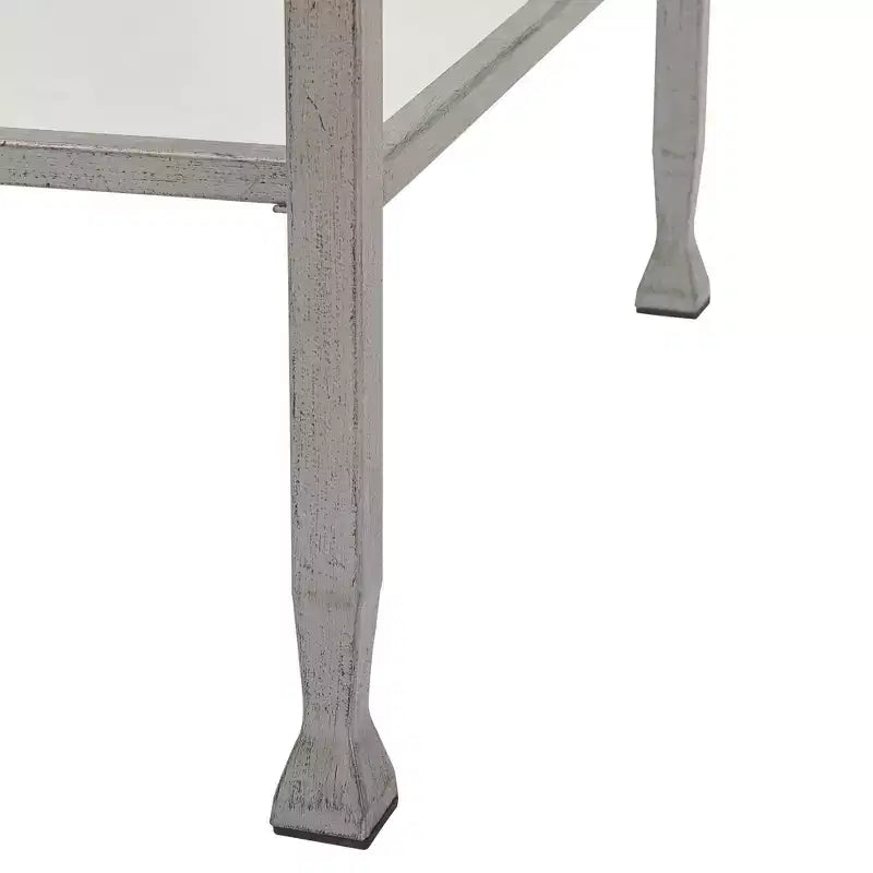 Table basse Maddox en verre et métal - ClickDecor