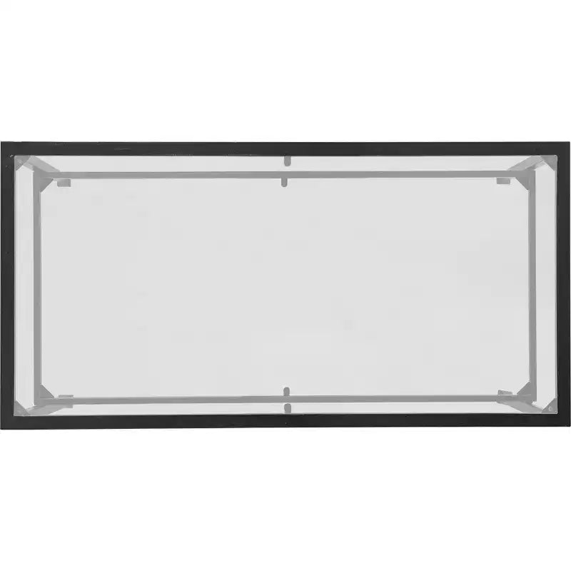 Table basse Maddox en verre et métal - ClickDecor