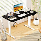 Costway Ergonomic Electric Adjustable Standing up Desk Dual Motor w/ Controller