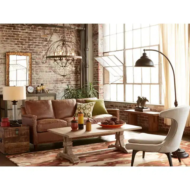 Uttermost Rustic Country Cottage Reclaimed Teak Wood Square Cube Table 17 Wide Smoothly Sanded Tabletop for Living Room Bedroom
