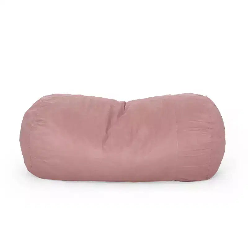 8' Liberty Modern Microfiber Pastel Bean Bag - Christopher Knight Home