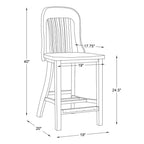 Set of 2 Kendall Counter Height Barstools - Linon