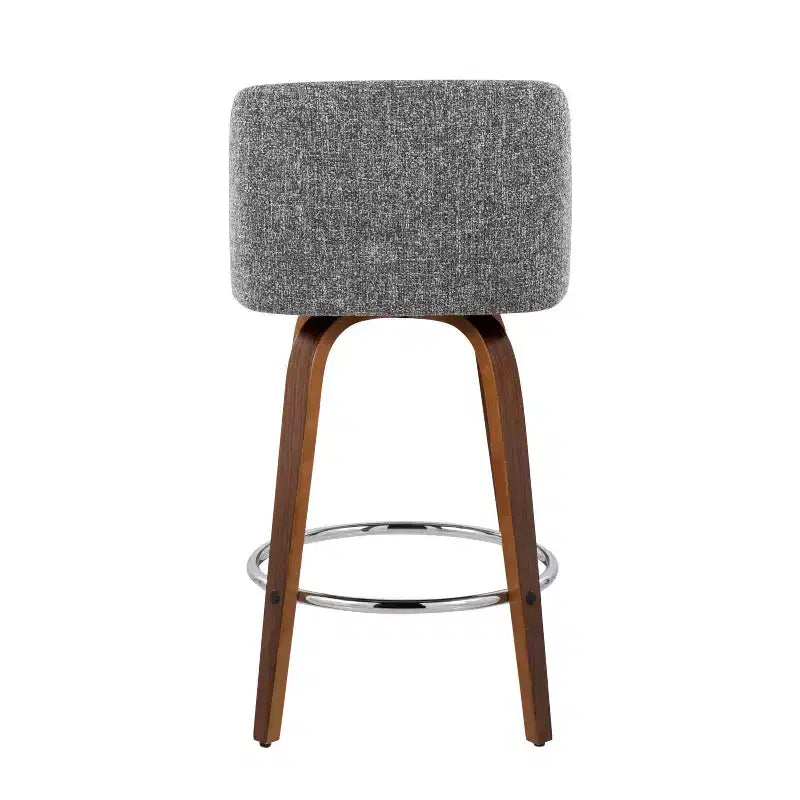 Set of 2 Toriano Upholstered Counter Height Barstools - Lumisource