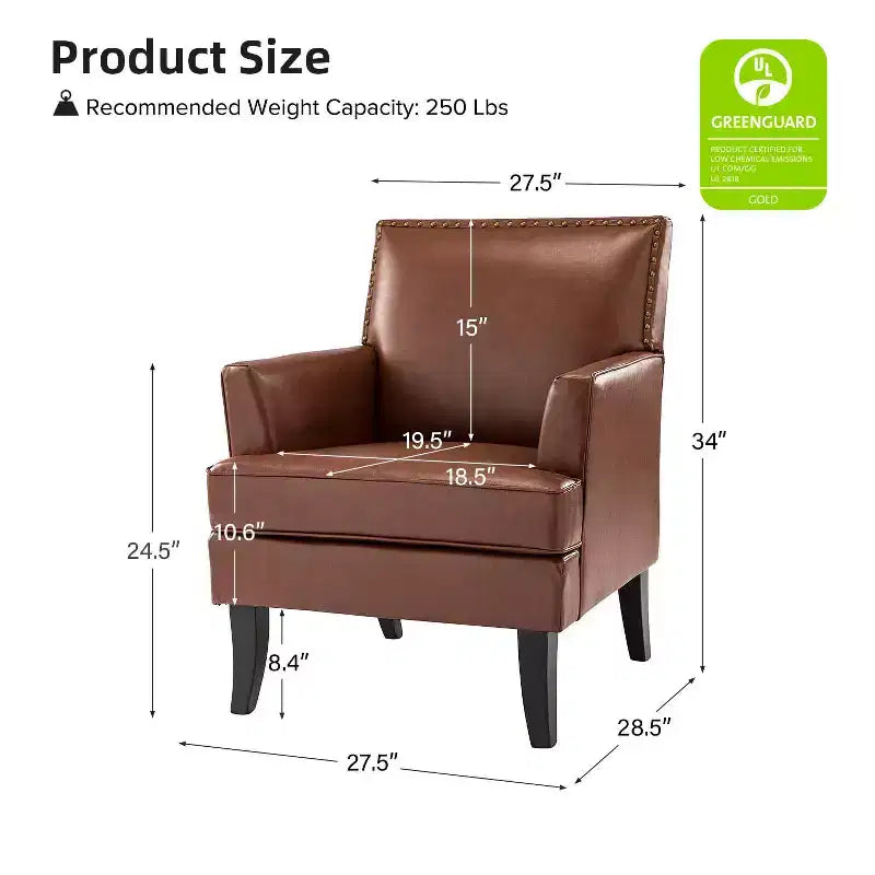 Set of 2 Wooden Upholstered Accent Chair Celadon Armchair| ART OF LIVING DESIGNS