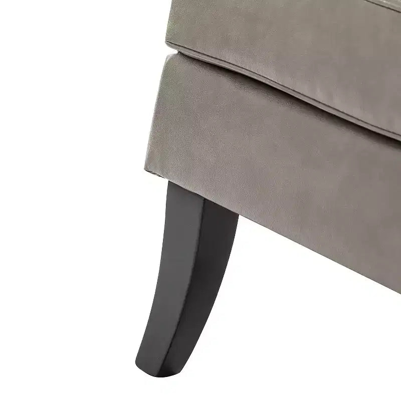 Set of 2 Wooden Upholstered Accent Chair Celadon Armchair| ART OF LIVING DESIGNS
