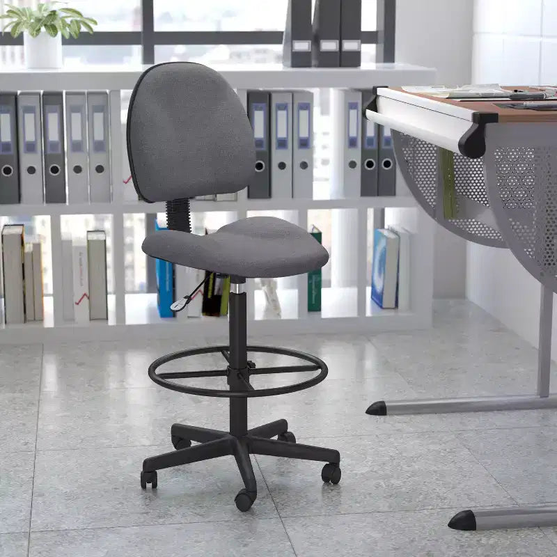 Chaise de bureau à deux cylindres Emma et Oliver (Cylindres : 22,5-27H ou 26-30,5H)