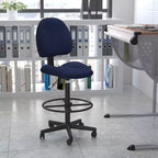 Chaise de bureau à deux cylindres Emma et Oliver (Cylindres : 22,5-27H ou 26-30,5H)