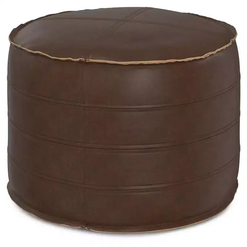 20 Wendal Round Pouf - WyndenHall