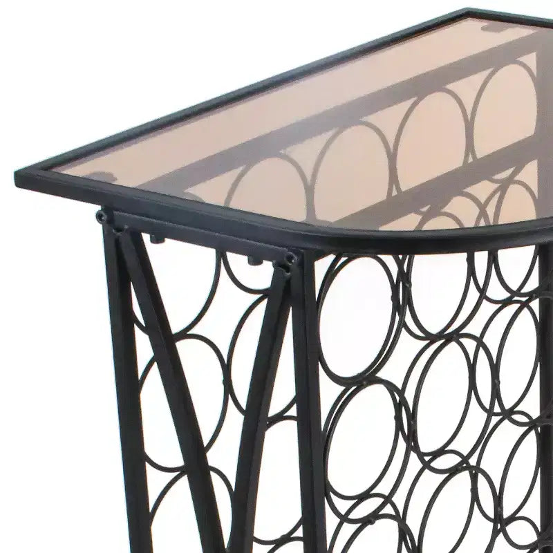 Porte-bouteilles de vin style château Sorbus pour la maison et la cave