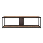 RealRooms Fayette TV Stand for TVs up to 65, Weathered Oak