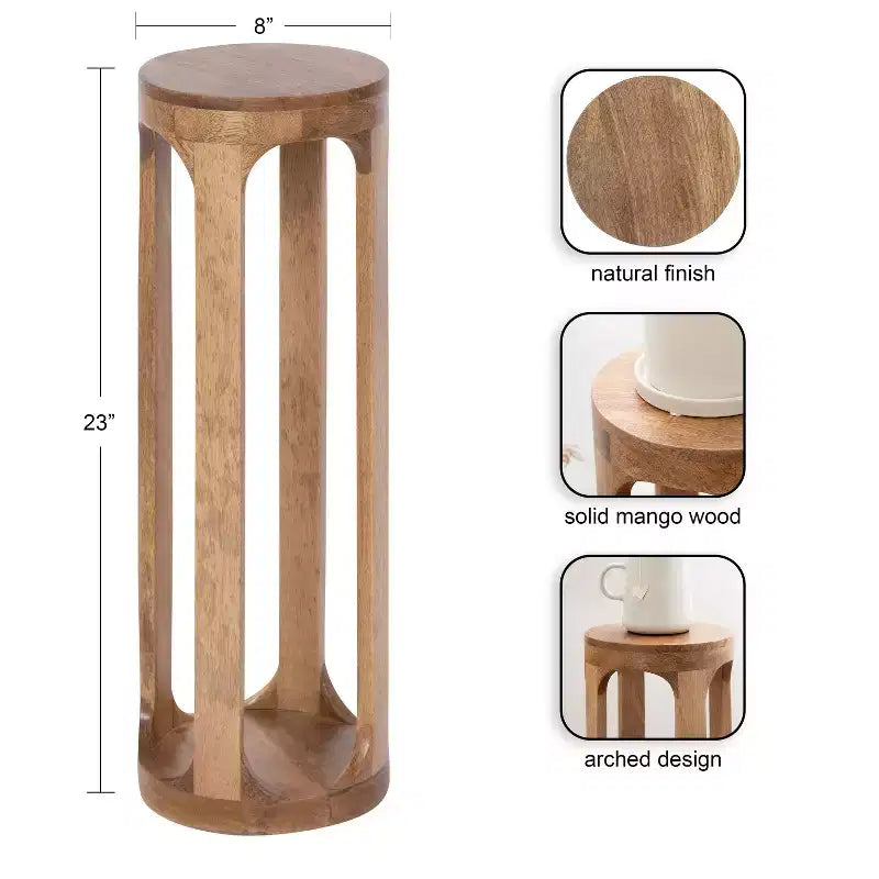 Guéridon en bois Dahl de Kate et Laurel