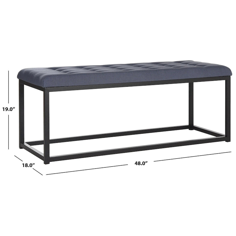 SAFAVIEH Nejla Bench - 48 x 18 x 19