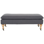 Banc Tari Pillowtop gris/vert sauge de SAFAVIEH - 0 - 52 L x 21 P x 19 H - 52Lx21Px19H