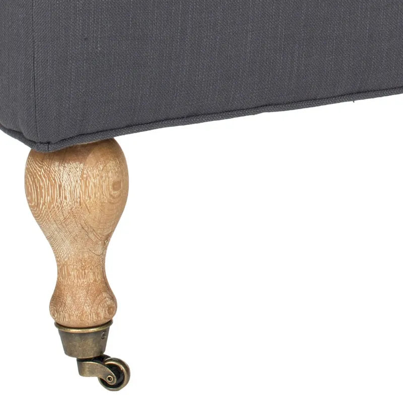 Banc Tari Pillowtop gris/vert sauge de SAFAVIEH - 0 - 52 L x 21 P x 19 H - 52Lx21Px19H