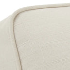 Stoddard Ivory Fabric Chair with Nailhead Trim by iNSPIRE Q Artisan