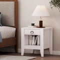Table de chevet Foisy en similibois avec tiroir par Christopher Knight Home
