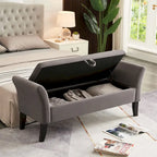 Banc de lit avec rangement