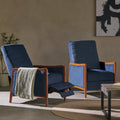 Anaura Channel Stitch Pushback Recliners by Christopher Knight Home