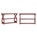 Table d'appoint canapé Eldoria en bois sculpté