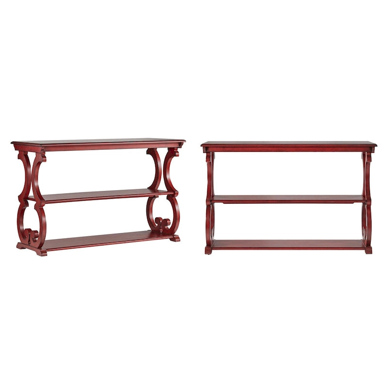 Table d'appoint canapé Eldoria en bois sculpté