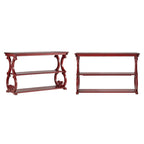 Table d'appoint canapé Eldoria en bois sculpté