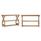 Table d'appoint canapé Eldoria en bois sculpté