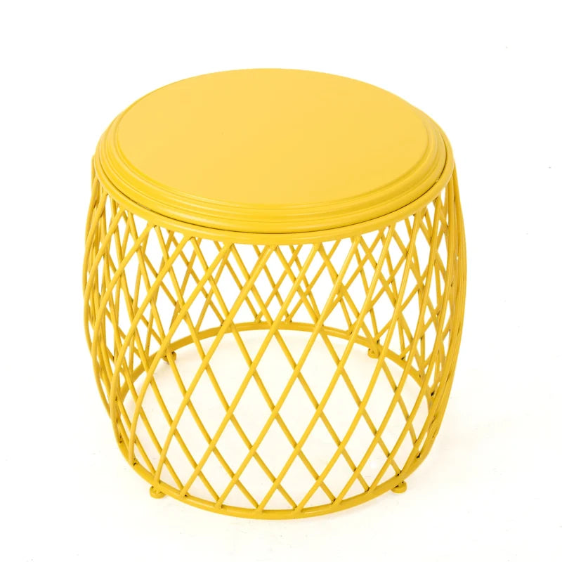 Table d'appoint ronde à treillis de 48 cm Bryony par Christopher Knight Home