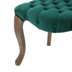 Chaises de salle à manger Bates en tissu touffeté gris (lot de 2)