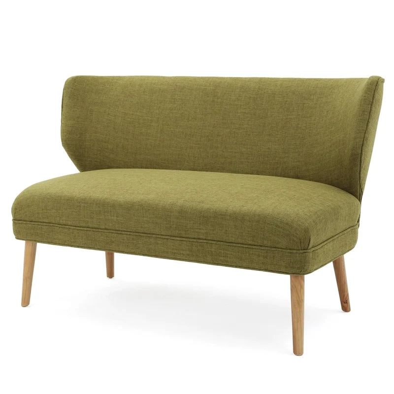 Causeuse en tissu Desdemona Mid-Century de Christopher Knight Home