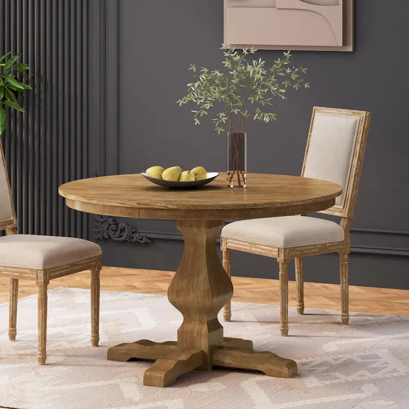 Table à manger circulaire Alamosa par Christopher Knight Home