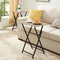 2-Piece Folding TV Tray - 14.96 x 19.69 x 26.38