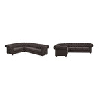 Canapé d'angle Chesterfield 6 places Gdansk