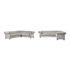 Canapé d'angle Chesterfield 6 places Gdansk
