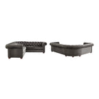 Canapé d'angle Chesterfield 6 places Gdansk
