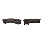 Canapé d'angle Chesterfield 6 places Gdansk
