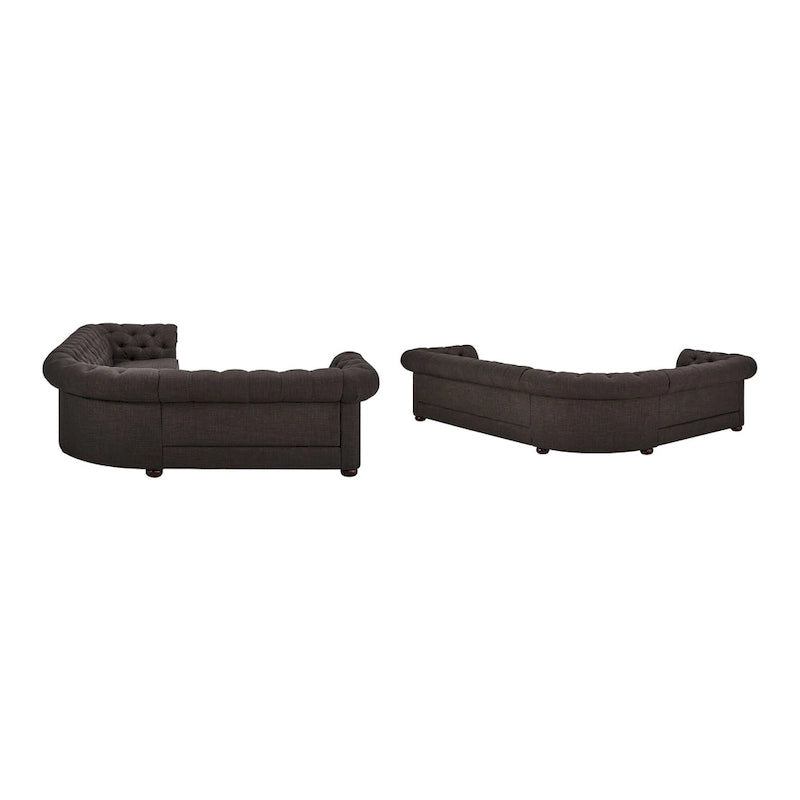 Canapé d'angle Chesterfield 6 places Gdansk
