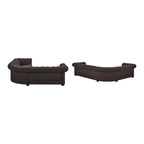 Canapé d'angle Chesterfield 6 places Gdansk