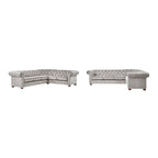 Canapé d'angle Chesterfield 6 places Gdansk