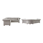 Canapé d'angle Chesterfield 6 places Gdansk
