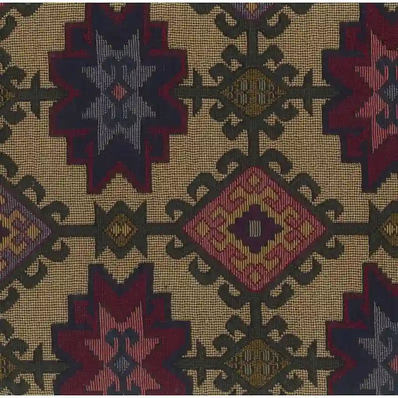 Repose-pieds Bali de 18 po avec coussin en tapisserie