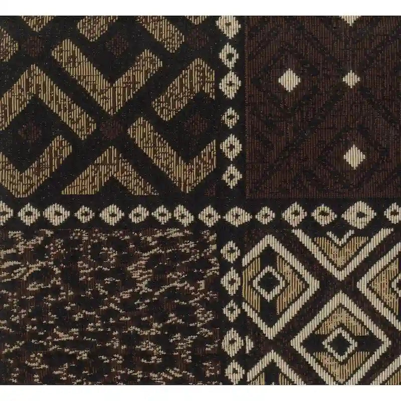 Repose-pieds Bali de 18 po avec coussin en tapisserie