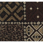 Repose-pieds Bali de 18 po avec coussin en tapisserie
