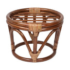 Repose-pieds Bali de 18 po avec coussin en tapisserie