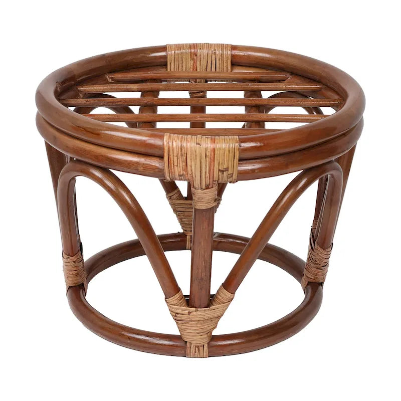 Repose-pieds Bali de 18 po avec coussin en tapisserie