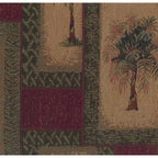Repose-pieds Bali de 18 po avec coussin en tapisserie