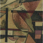 Repose-pieds Bali de 18 po avec coussin en tapisserie