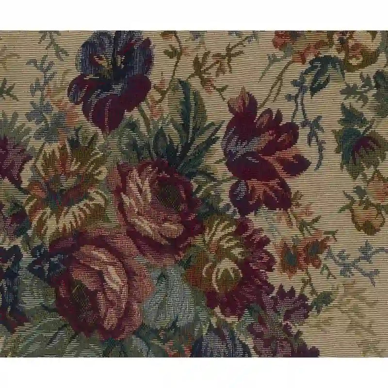 Repose-pieds Bali de 18 po avec coussin en tapisserie