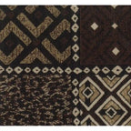 Repose-pieds Bali de 18 po avec coussin en tapisserie