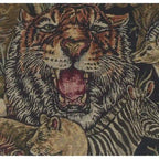 Repose-pieds Bali de 18 po avec coussin en tapisserie